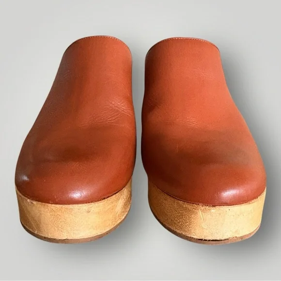 EVERLANE The‎ Clog Napa Leather | British Tan | Size 11 - Picture 3 of 10